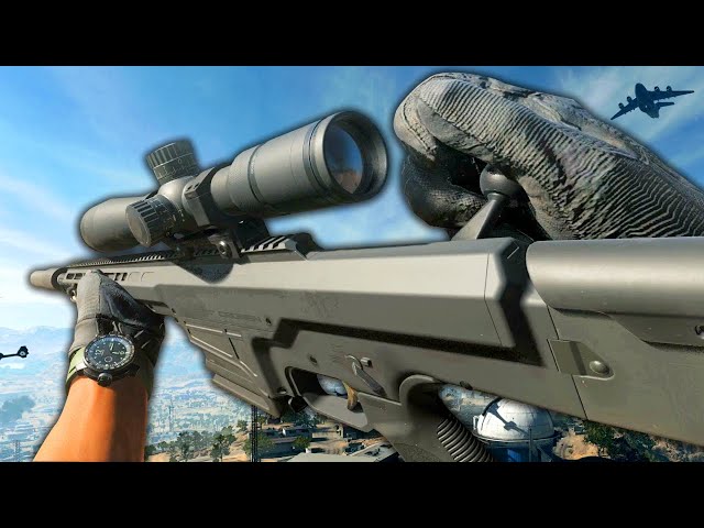 SNIPING in Warzone - Barrett MRAD (MCPR-300) & MCX RATTLER (M13C) in Warzone Battle Royale Gameplay