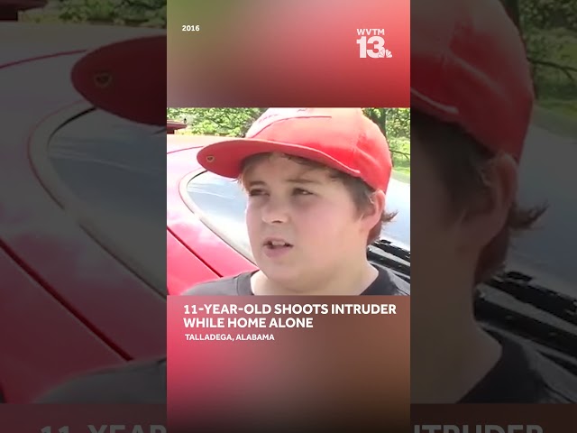 11-year-old boy shoots Talladega home invader