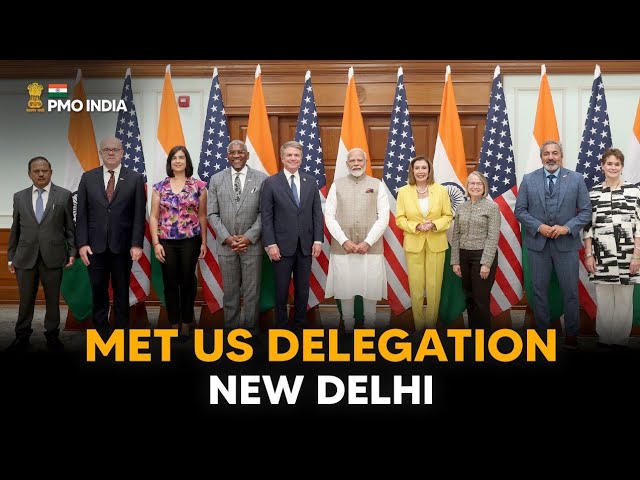 Prime Minister Narendra Modi met the US delegation, New Delhi | PMO