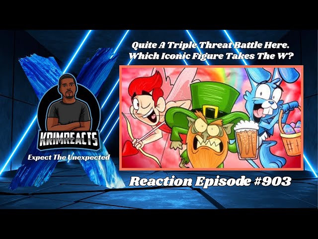 Cupid, Leprechaun, And The Easter Bunny Rap Battle REACTION | KrimReacts #903