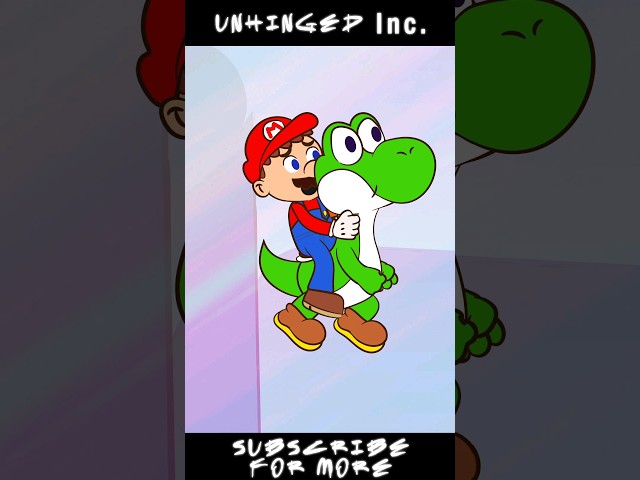 Mario Betrays Yoshi! Super Mario Animated Parody! #animation #new #funny #memes