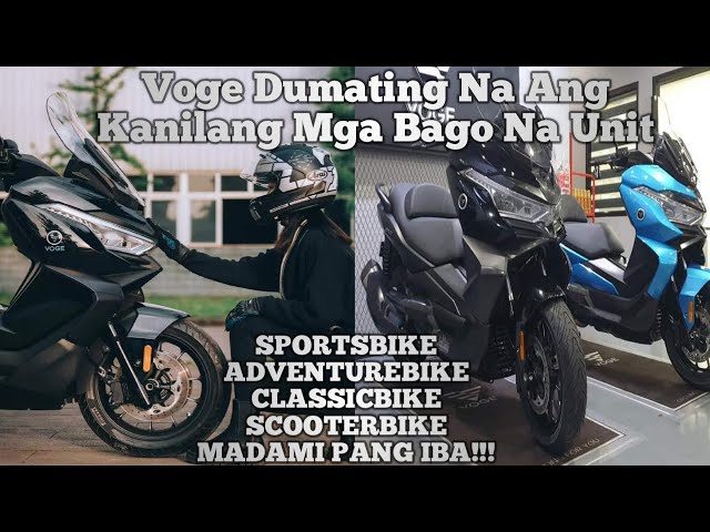 Voge SR4,350AC,250RR,300DS at 300ACX Super Solid Ang Spec And Features!!!Dami Bago Ng Voge Astig!!!
