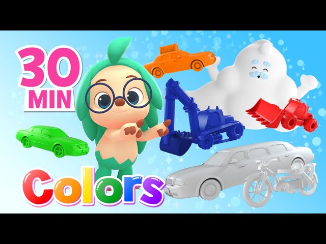 Learn Colors with Vehicle, Hogi and Pinkfong | Colors for Kids | Pinkfong & Hogi