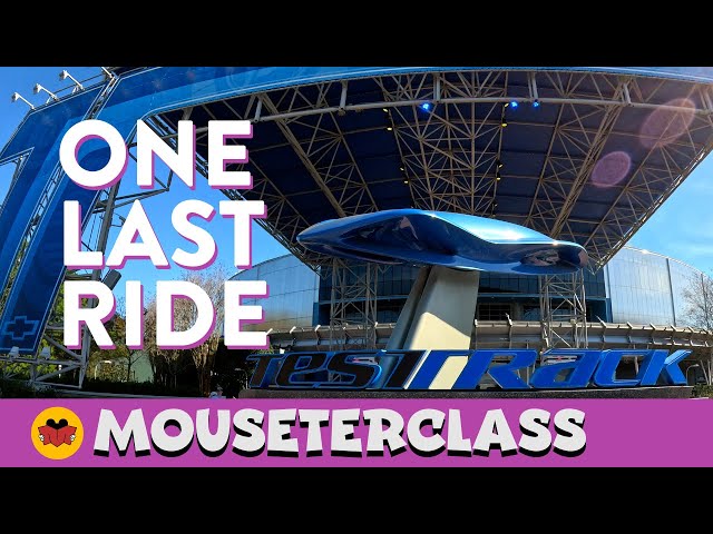 Test Track POV Ride Along at EPCOT, Now Closed for Reimagineering