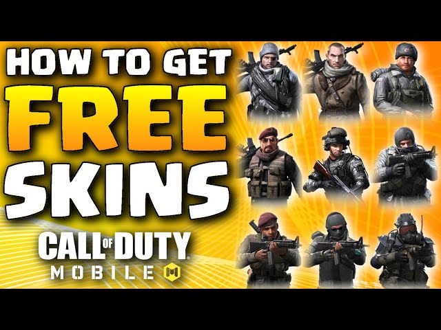 How to get FREE Soldier SKINS in Call of Duty Mobile