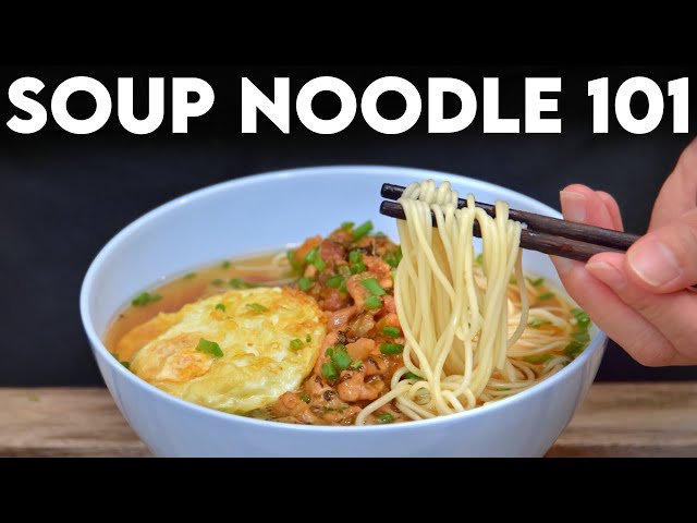How to (easily) Noodle Soup at Home