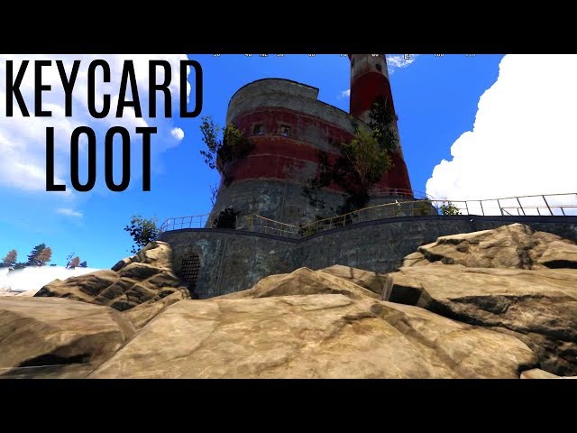 JUICY KEY CARD LOOT and Base Upgrade - Solo Rust Survival - Rust Gameplay