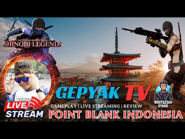 Live Point Blank Indonesia | BATTLE PASS - Shadow Strike #017