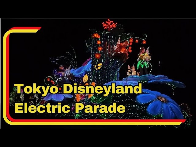 Electric Light Parade, Tokyo Disneyland March 2024