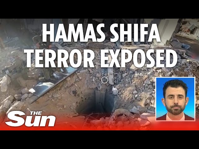 Israel video of Hamas tunnel at Shifa hospital exposes 'systemic rot' in Gaza aid organisations