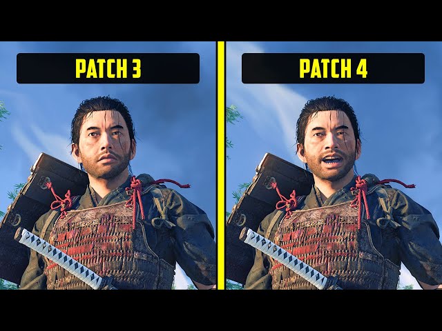 Ghost of Tsushima PC - Patch 4 VS Patch 3 Performance Comparison