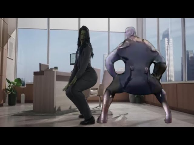 Thanos Reacts to She-Hulk Twerking