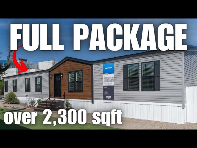 I MEAN this NEW model literally has EVERYTHING(no joke)! Mobile Home Tour