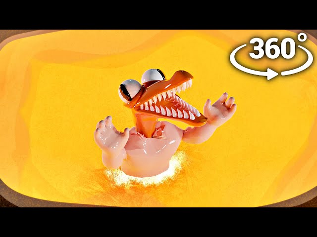 360° Origin of the Orange! Rainbow Friends VR