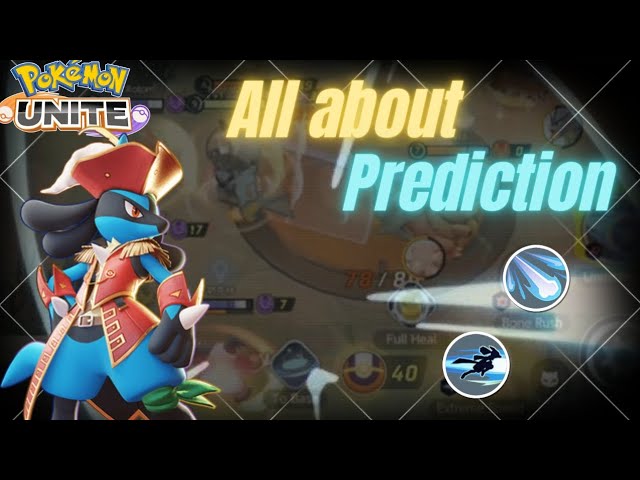 lucario is all about prediction |pokemon unite montage
