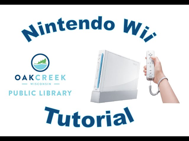 Nintendo Wii Gaming Tutorial