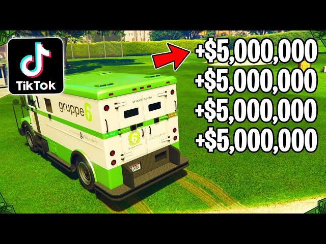 Testing Viral TikTok GTA 5 Online Money Glitches! (Part 27)