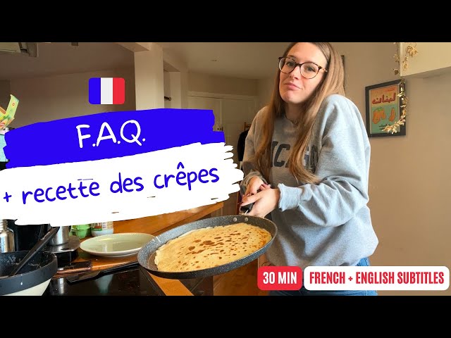 Q/A while I'm cooking French crepes 🇫🇷🥞 #frenchcrepes