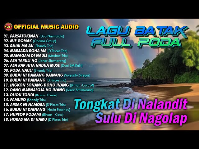 Album Lagu Batak - Poda I Lagu Batak Terbaru (Official Music Audio)