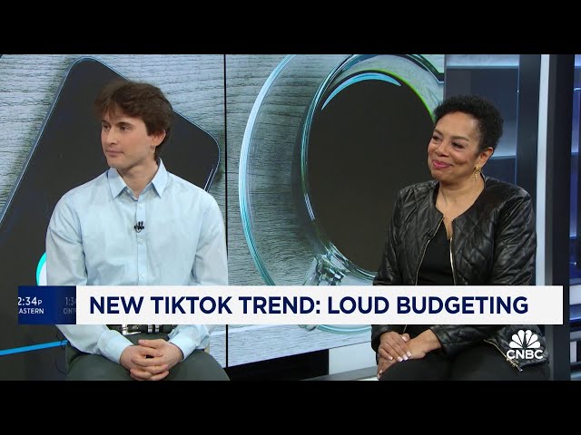 Breaking down the TikTok trend of 'Loud Budgeting'