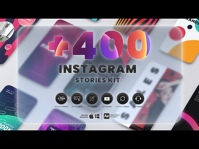 ISK | Instagram Stories Kit - Video Tutorial for After Effect
