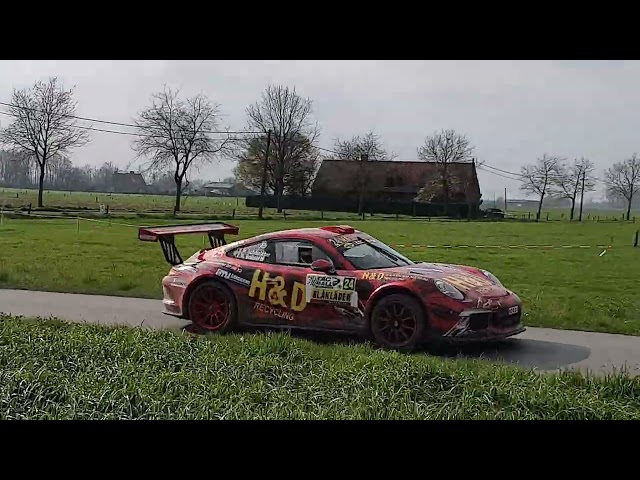 Porsche GT3 LOUD upshifts TAC Rally 2023