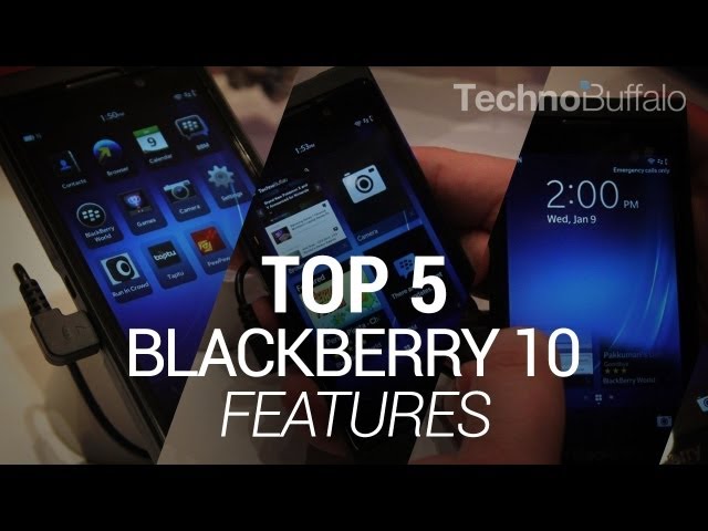 BlackBerry 10 Top 5 Features!