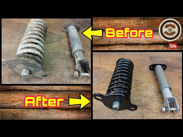 Shock Absorber Recovery - Total Restoration Lambretta J50-Part 5