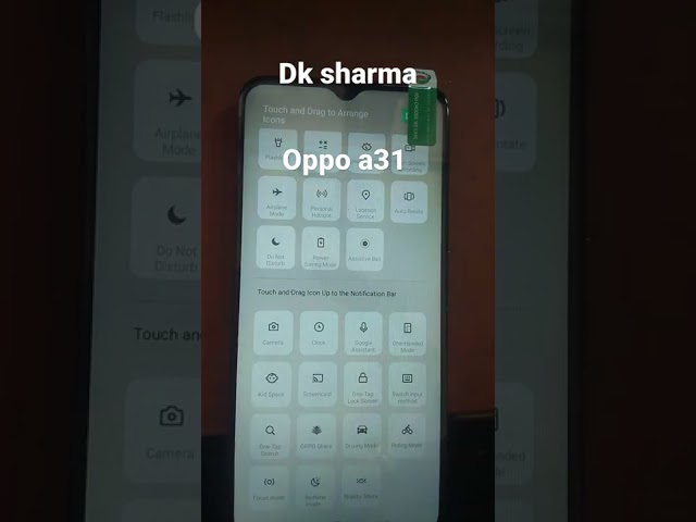 oppo a31 display black and white mode | Dksharma552
