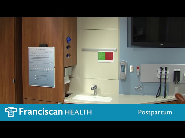 Postpartum Room Virtual Tour: Franciscan Health Indianapolis