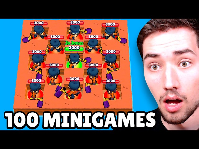 100 MINIGAMES in 1 VIDEO! 😱 (Weltrekord)