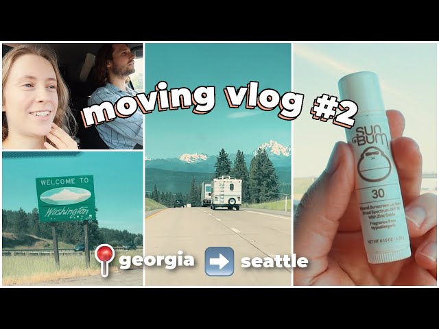 MOVING TO SEATTLE: Driving From Georgia to Seattle in 3 Days! // VLOG