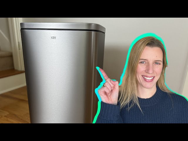 Whisper-Quiet & Fingerprint-Free: The Ultimate Trash Can