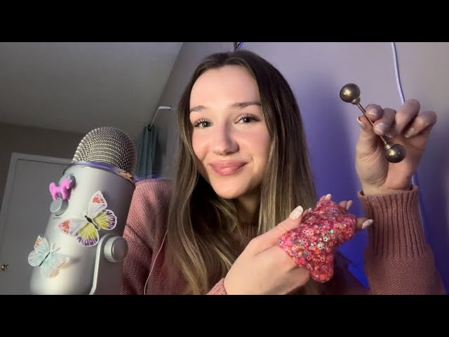 ASMR | Slow Pure Whisper Ramble with Assortment of Triggers ✨