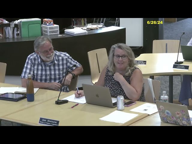 School Committee: Finance & Facilities/Committee of the Whole Mtg 06/26/2024 (hybrid with captions)