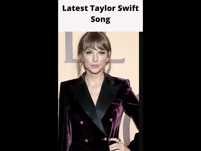 Latest Taylor Swift Song | Carolina #shorts