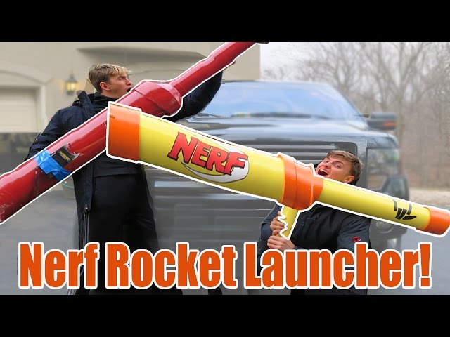 Worlds Largest Nerf Gun Wins - Dude Perfect Giant Nerf Shots