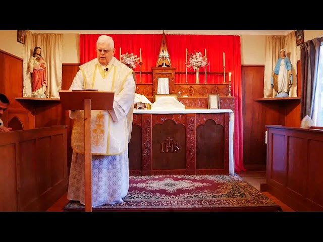 SSPXNZLIVE Livestream - 25 March 2020 Private Low Mass(Feast of the Annunciation)