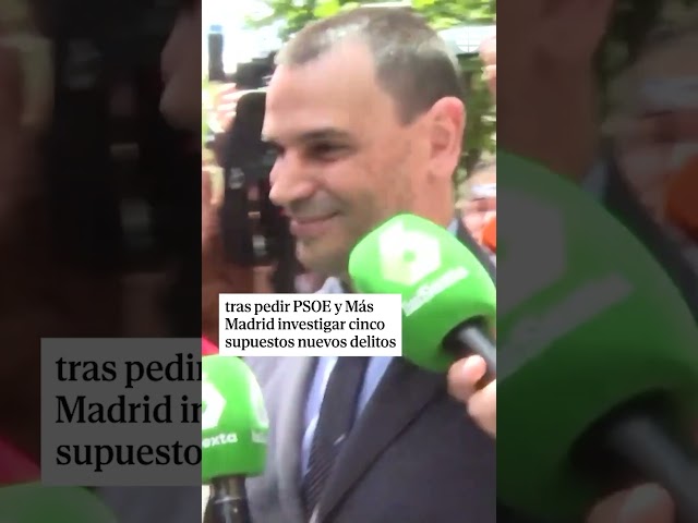 Aplazan  la declaración del novio de Ayuso tras pedir PSOE y Más Madrid investigar cinco delitos