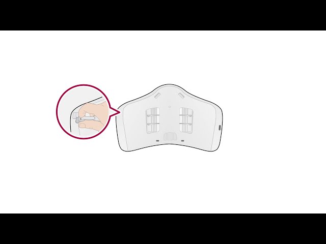 LG Puricare™ очиститель воздуха для ношения на лице Как поменять заушные ремешки