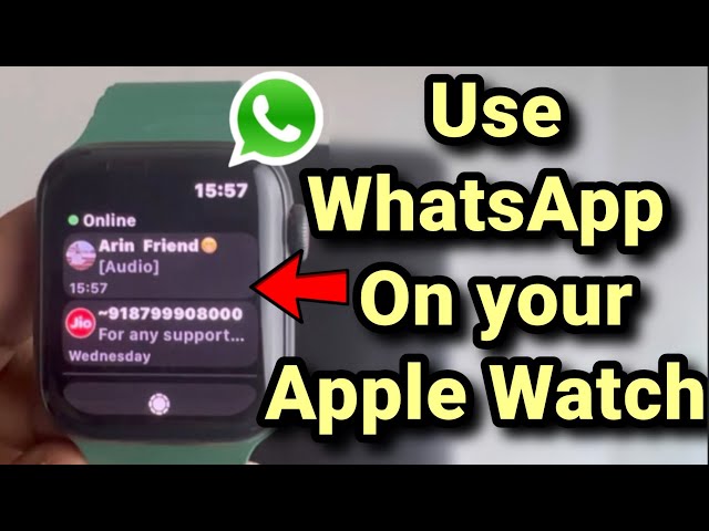 How to use WhatsApp on Apple Watch