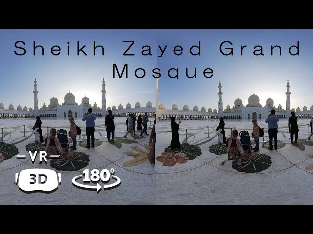 Sheikh Zayed Grand Mosque, UAE Abu Dhabi VR