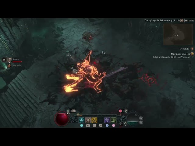 Diablo IV Totenbeschwörer Gameplay [PS5 deutsch]