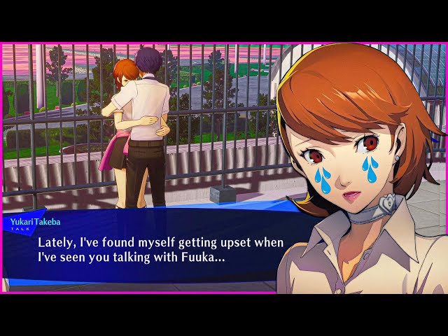 Yukari Admits She Doesn't Want You Talking To Fuuka - Persona 3 Reload
