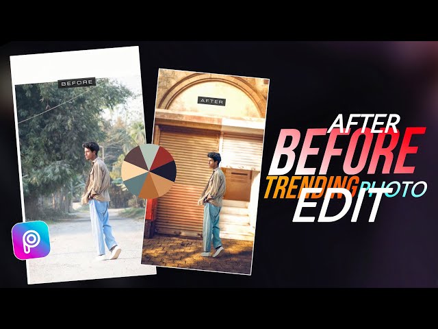 BEFORE & AFTER TRENDING COOLORS PALETTES REELS VIDEO TUTORIAL | BEFORE AFTER TRENDING PHOTO EDITING
