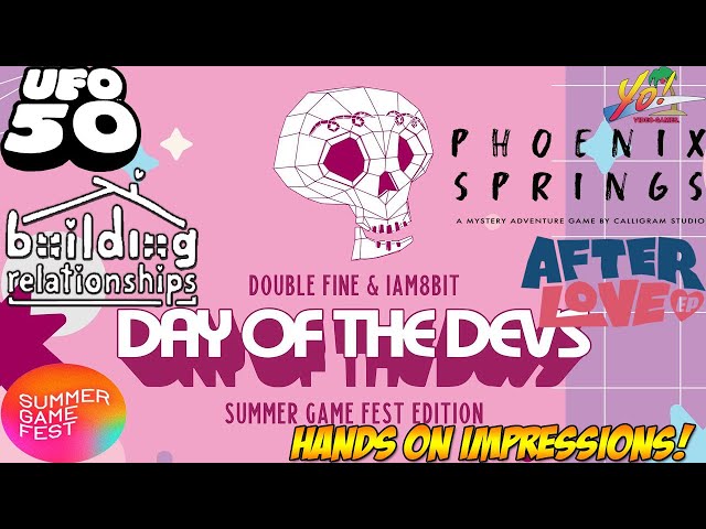Summer Games Fest: Day of the Devs 4 in 1 Hands On Impressions! - YoVideogmes