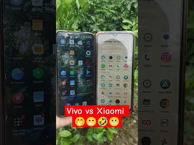 Xiaomi vs Vivo 😁🤭😬 #shorts