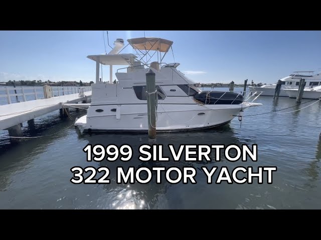 1999 SILVERTON 322 MOTOR YACHT