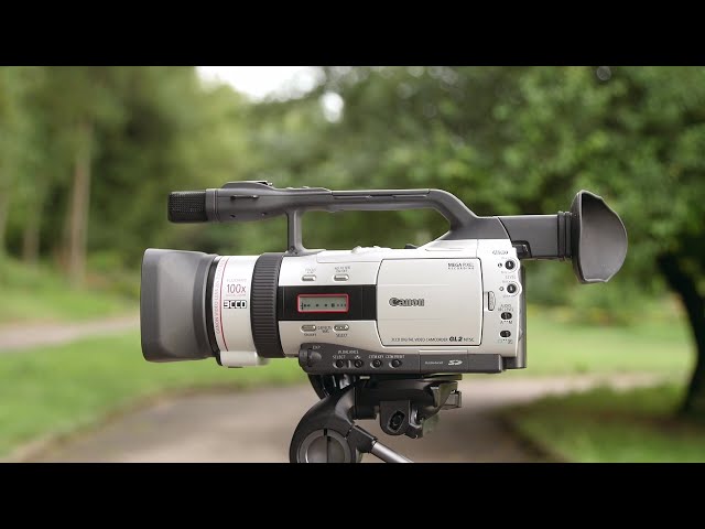 Canon GL2 MiniDV NTSC 60i footage