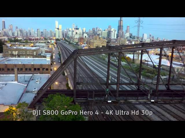 WHATS BETTER? DJI Phantom 3 Professional 4k or DJI S800 GoPro Hero 4 - 4K Video Footage Comparison